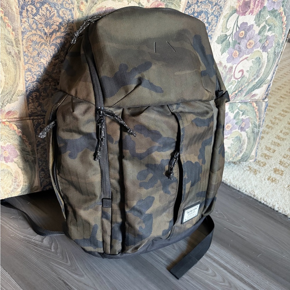 Vintage Burton Camouflage Backpack